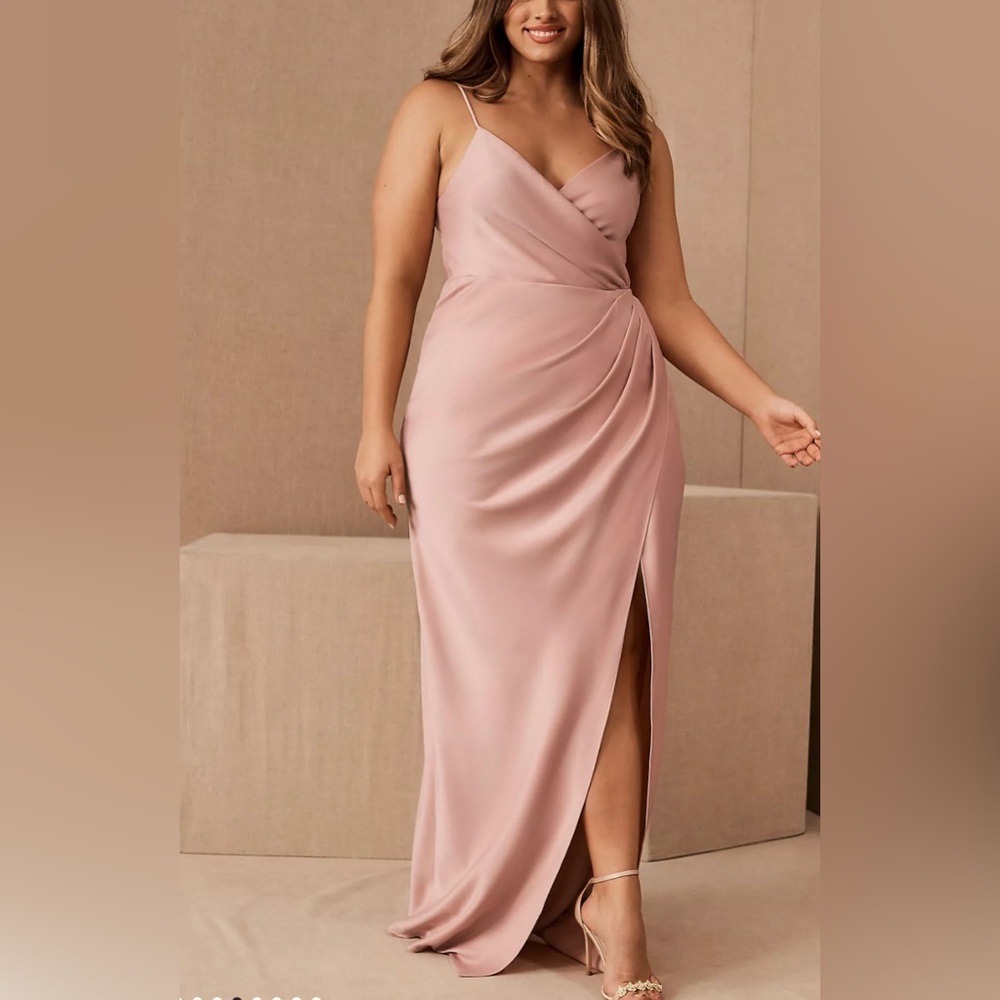 Anthropologie Pink Wedding Dress